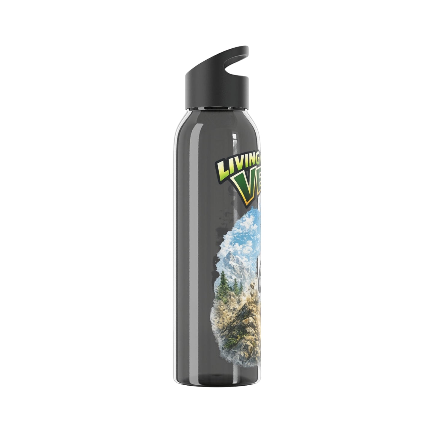 Mountain Biking Runner Bean Water Bottle - SJM Print Store
