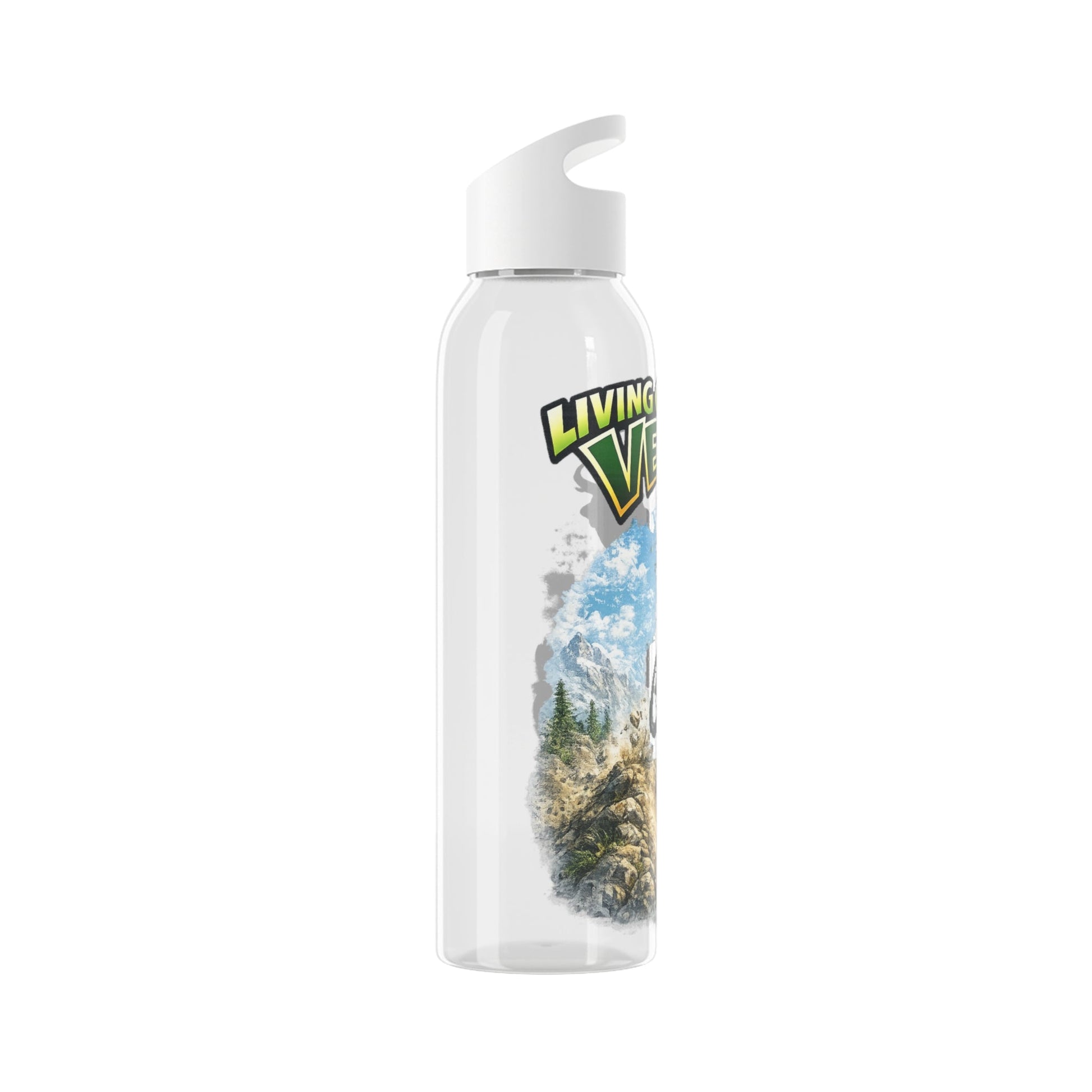 Mountain Biking Runner Bean Water Bottle - SJM Print Store