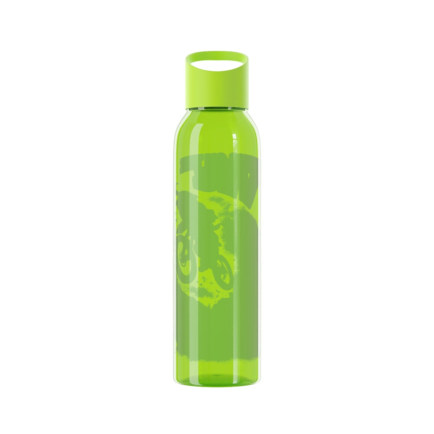 Mountain Biking Runner Bean Water Bottle - SJM Print Store