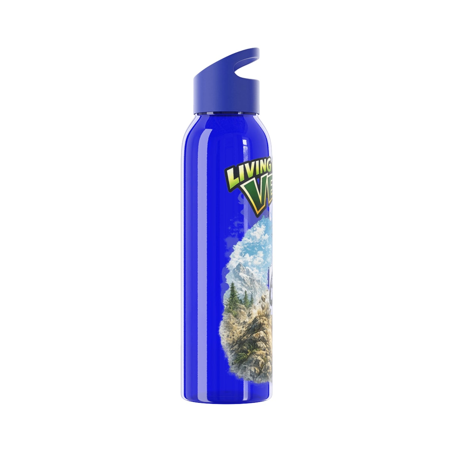 Mountain Biking Runner Bean Water Bottle - SJM Print Store