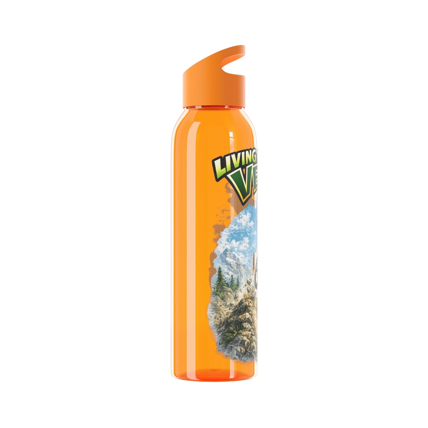Mountain Biking Runner Bean Water Bottle - SJM Print Store