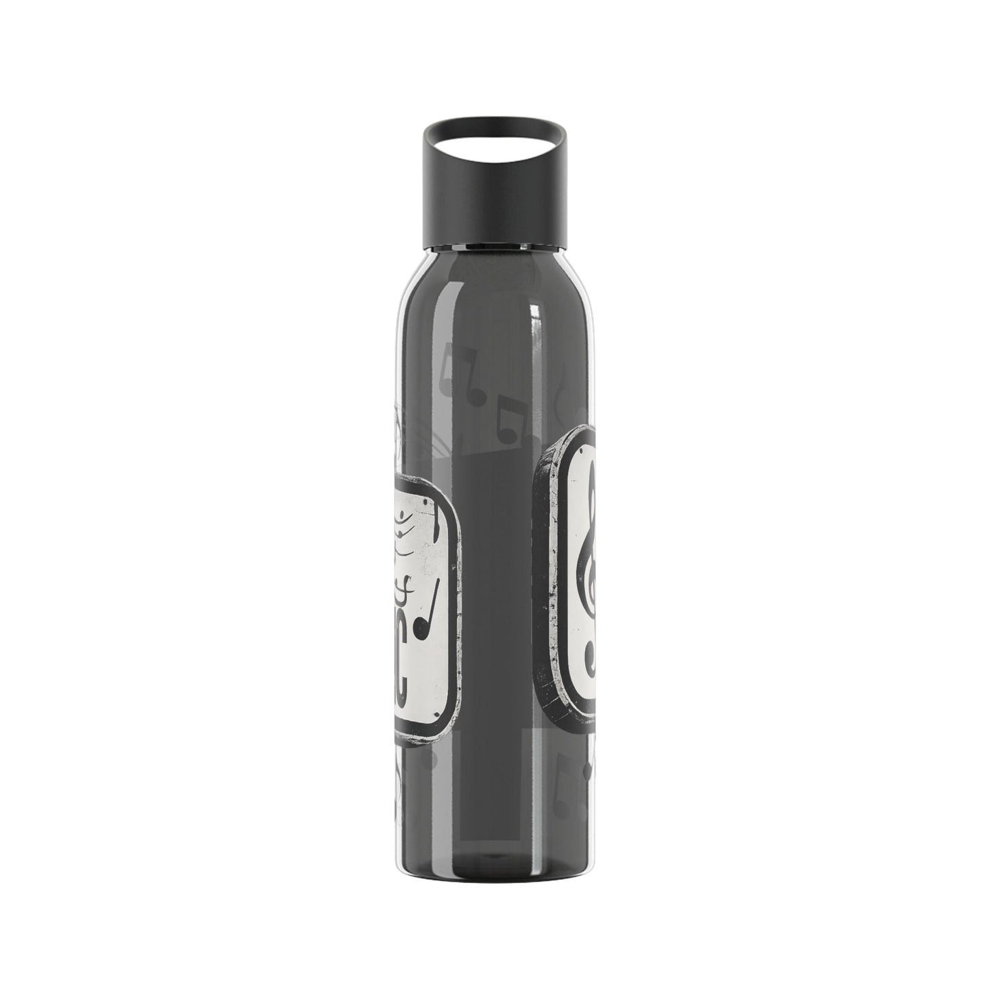 Music Water Bottle Bad Times Require Good Music Re useable Bottle - SJM Print Store