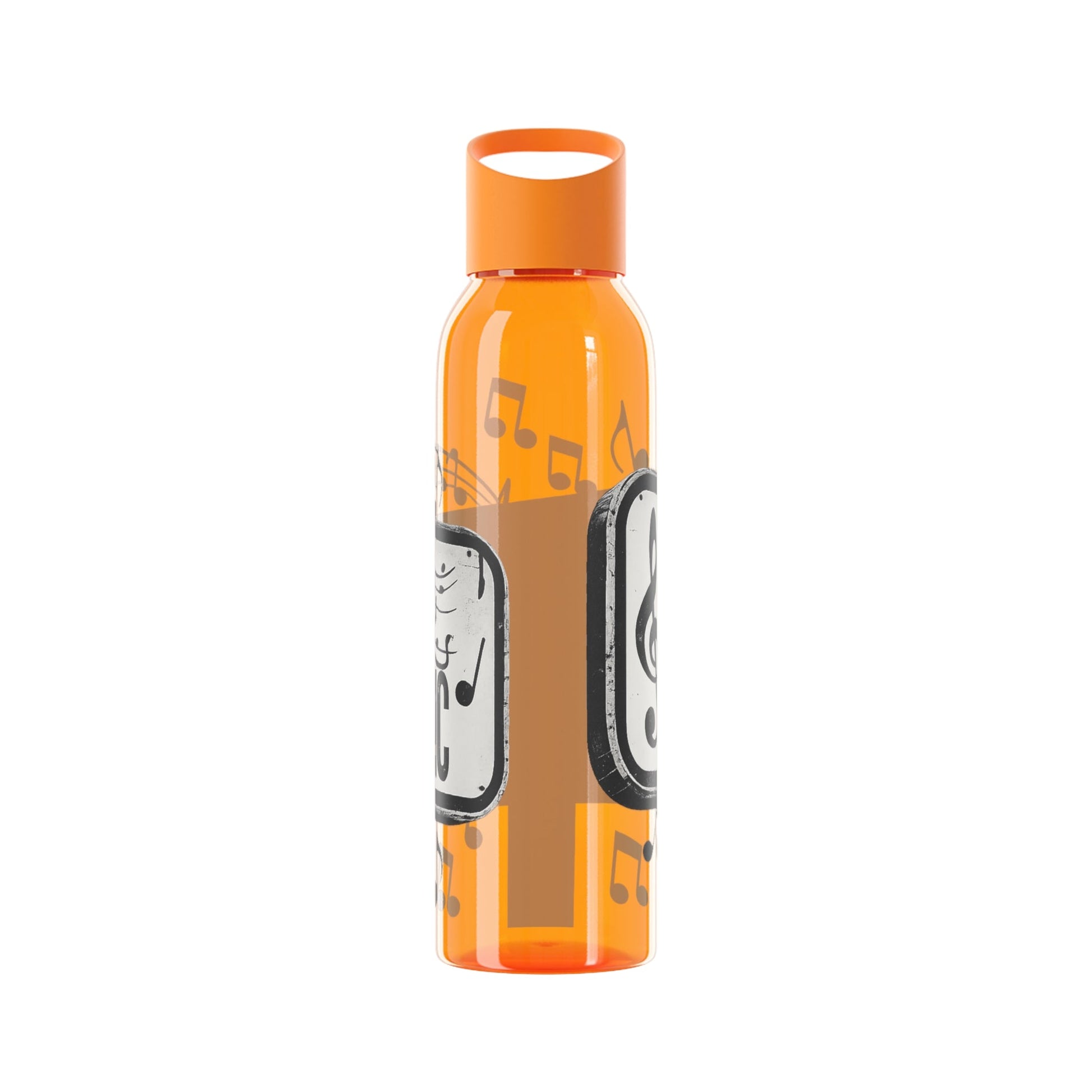 Music Water Bottle Bad Times Require Good Music Re useable Bottle - SJM Print Store