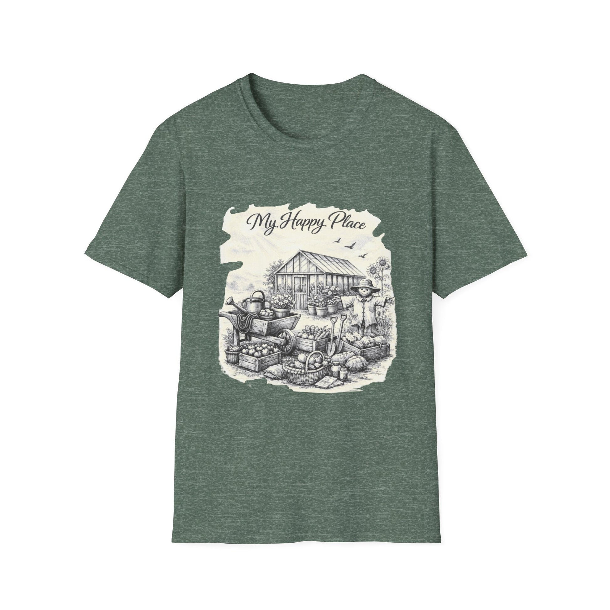 My Happy Place Garden Allotment Garden Tee - SJM Print Store