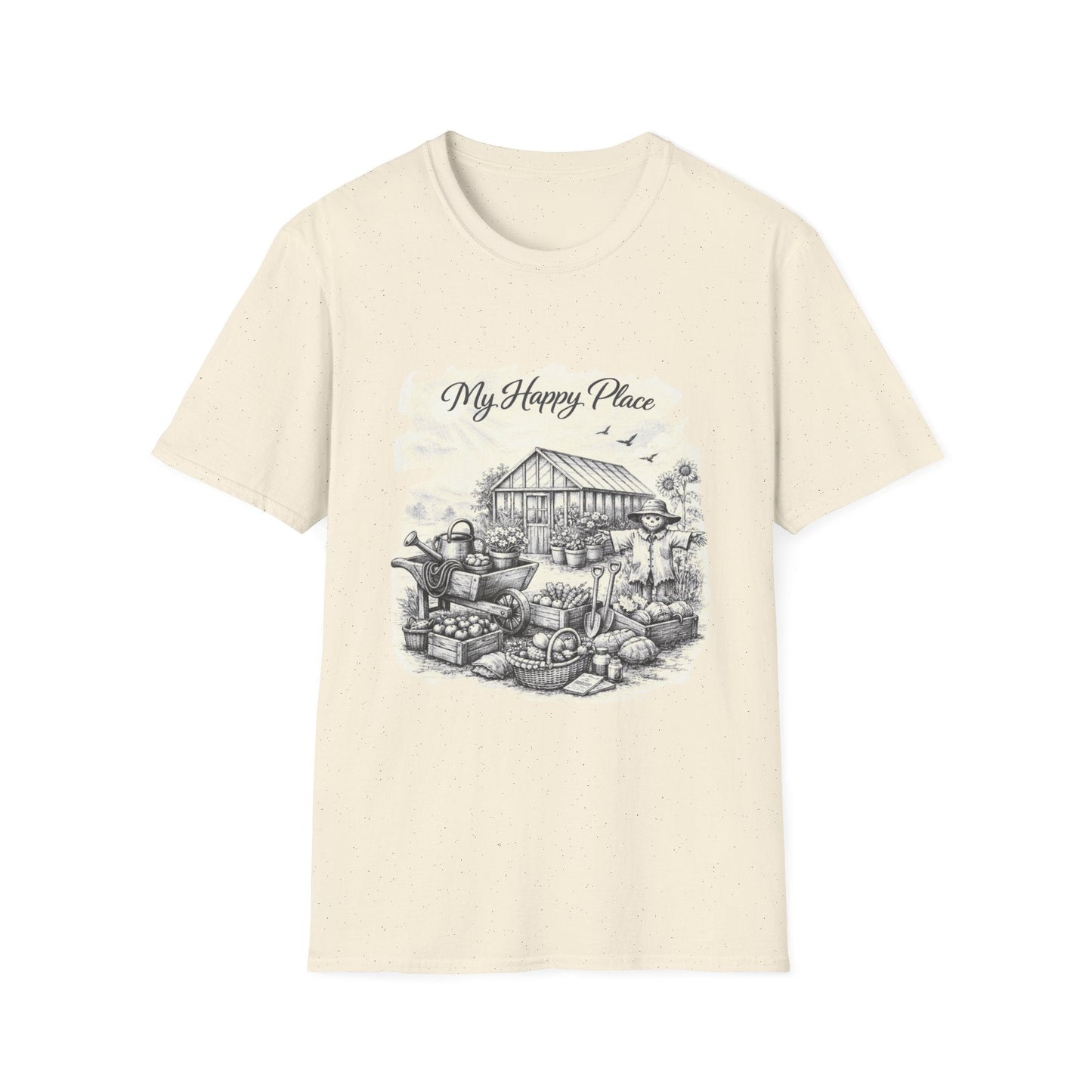 My Happy Place Garden Allotment Garden Tee - SJM Print Store
