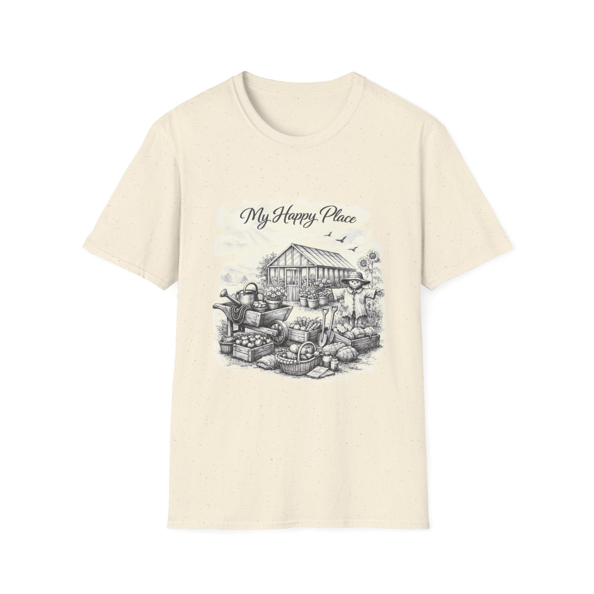 My Happy Place Garden Allotment Garden Tee - SJM Print Store