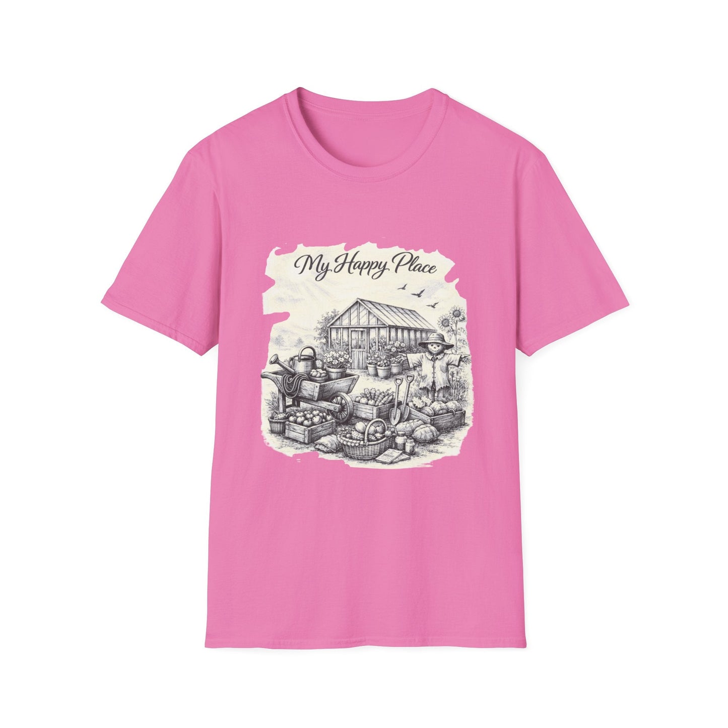 My Happy Place Garden Allotment Garden Tee - SJM Print Store