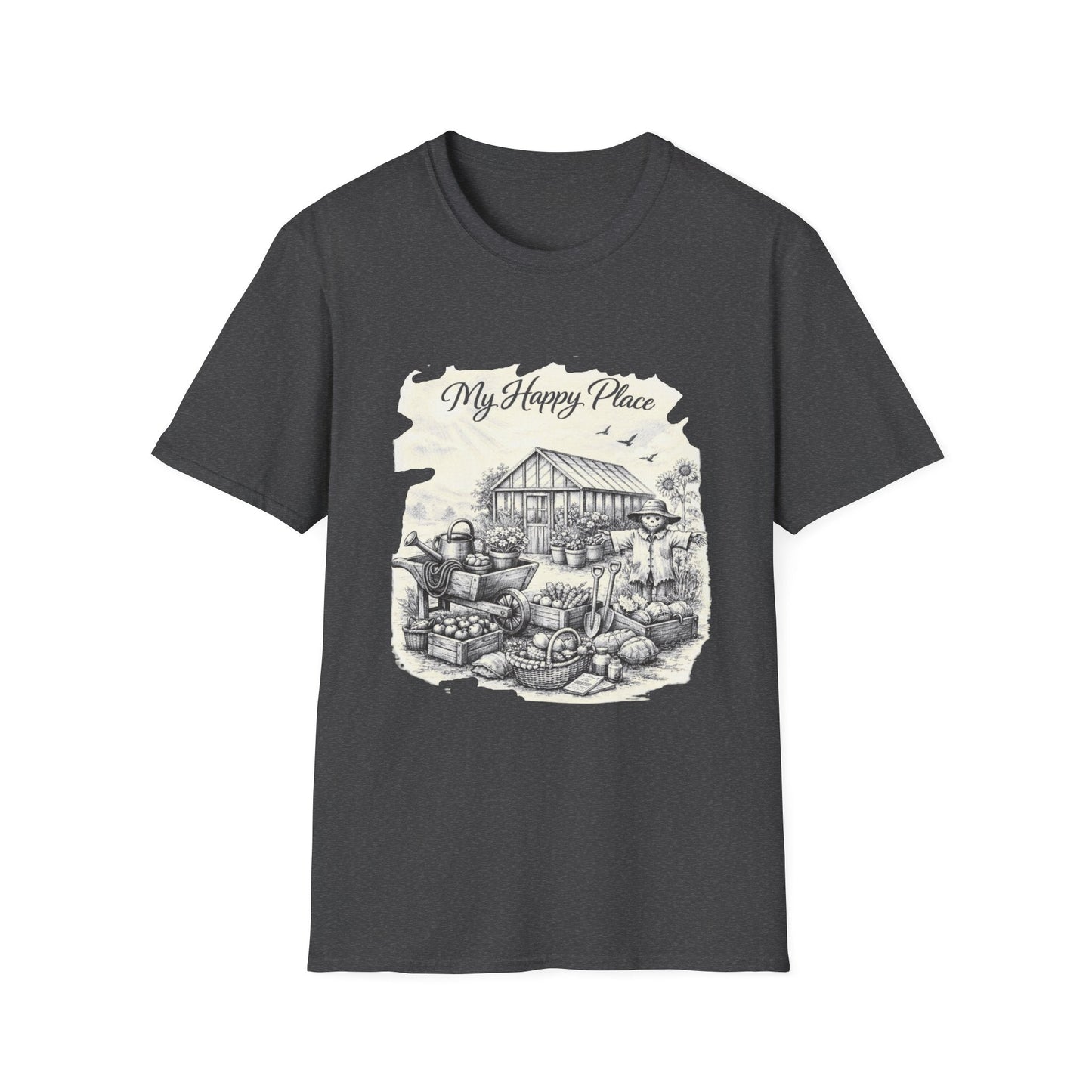 My Happy Place Garden Allotment Garden Tee - SJM Print Store