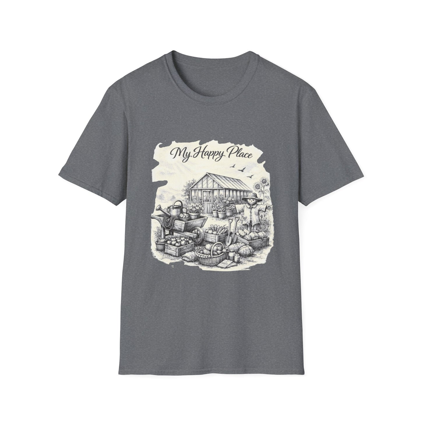 My Happy Place Garden Allotment Garden Tee - SJM Print Store
