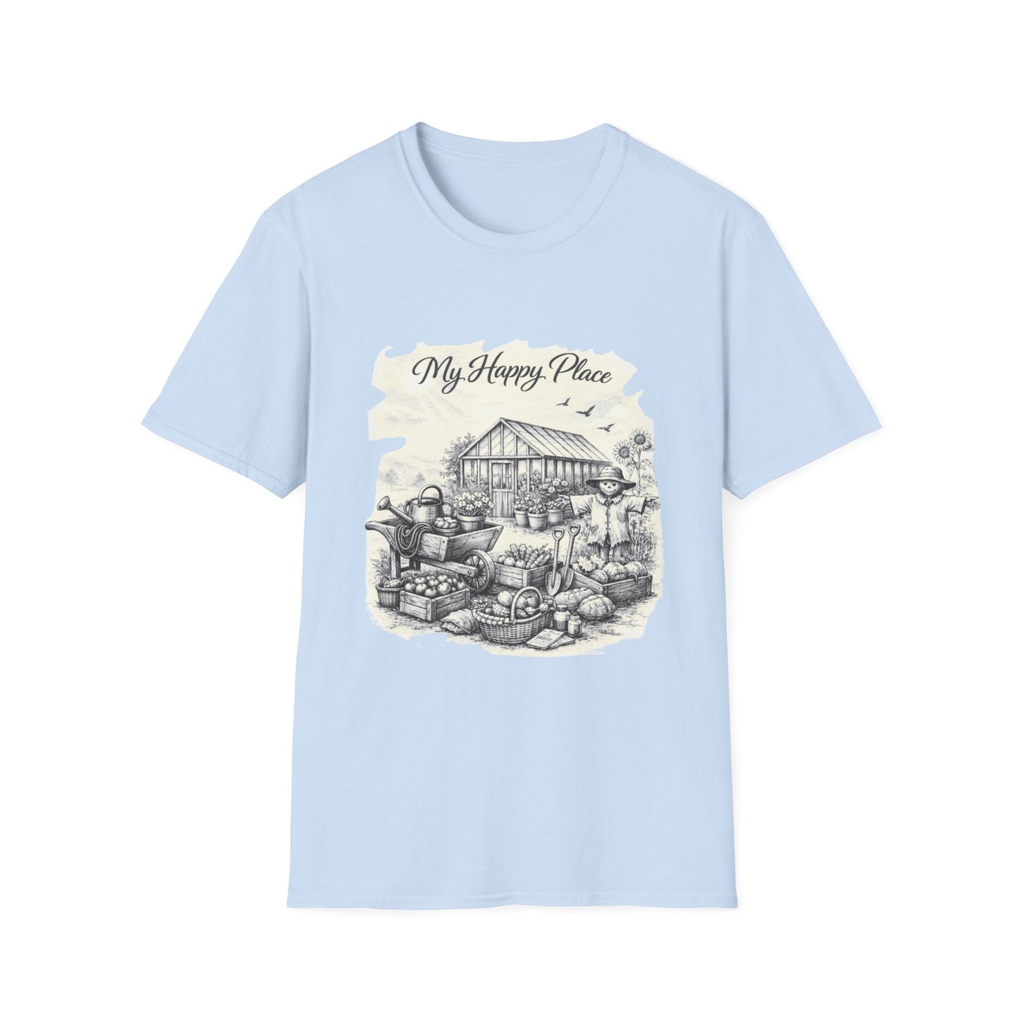 My Happy Place Garden Allotment Garden Tee - SJM Print Store