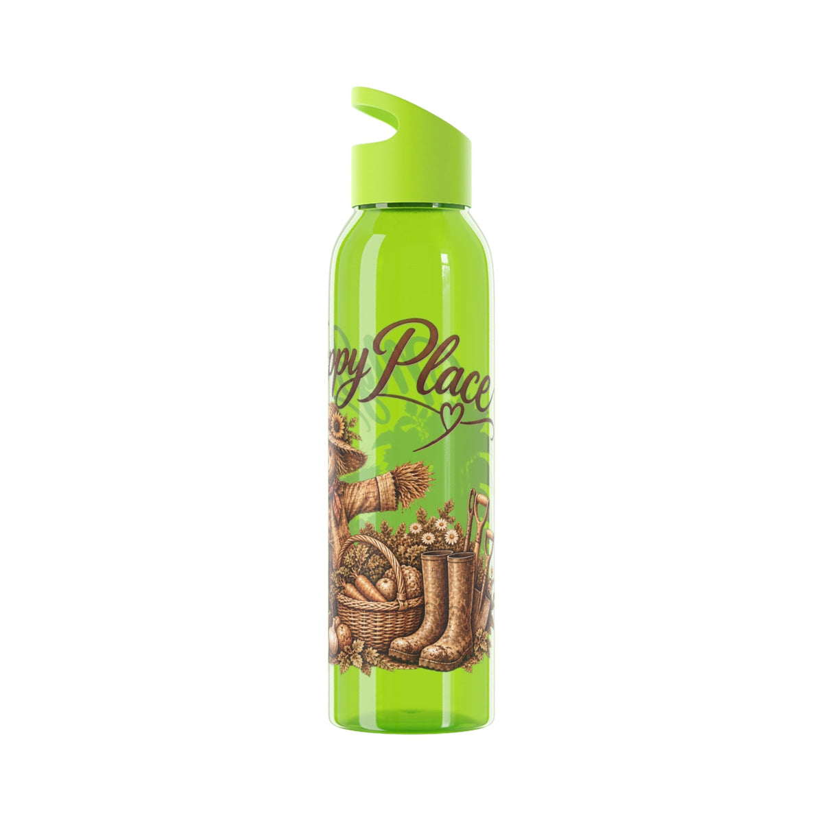 My Happy Place – Scarecrow Water Bottle - SJM Print Store