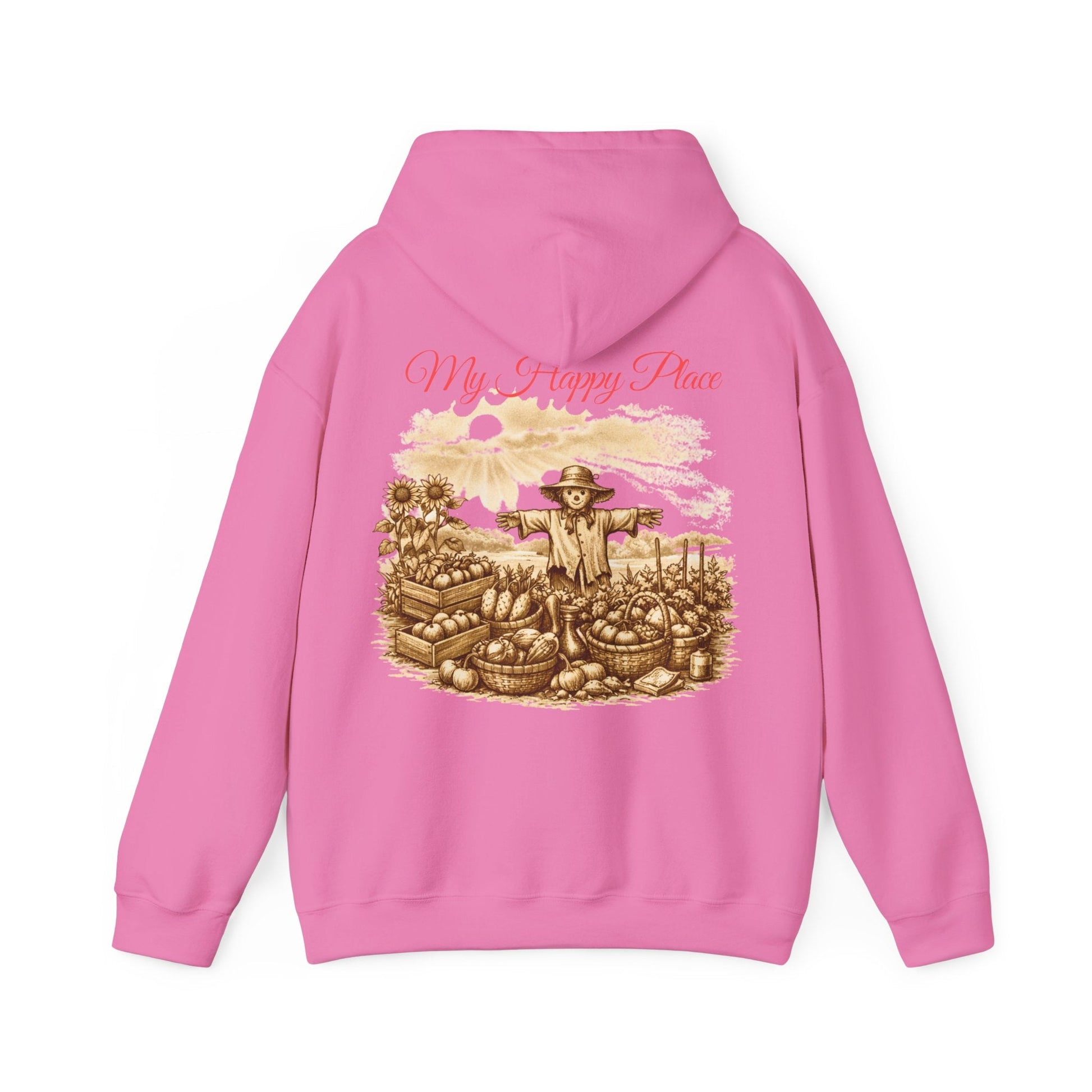 My Happy Place Vintage Style Gardeners Hoodie - SJM Print Store