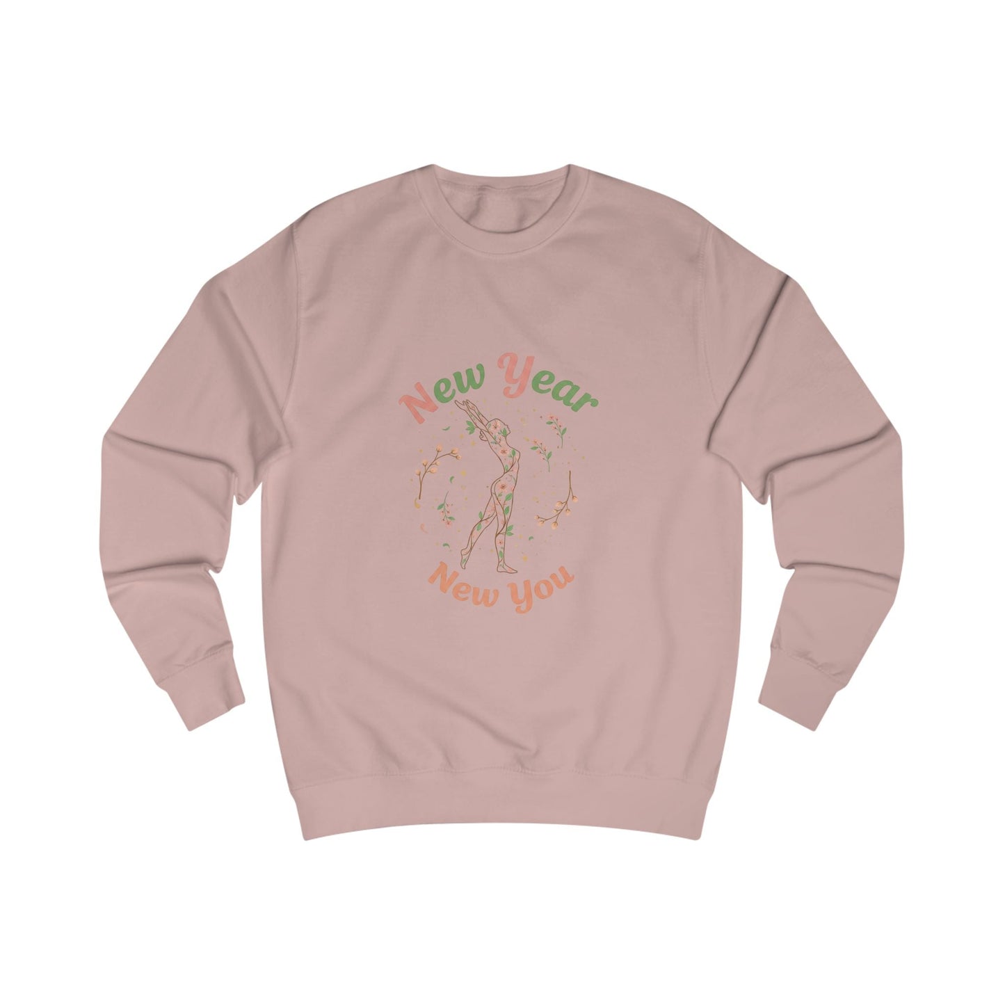 New Year New You Sweatshirt Motivational Holiday Crewneck - SJM Print Store