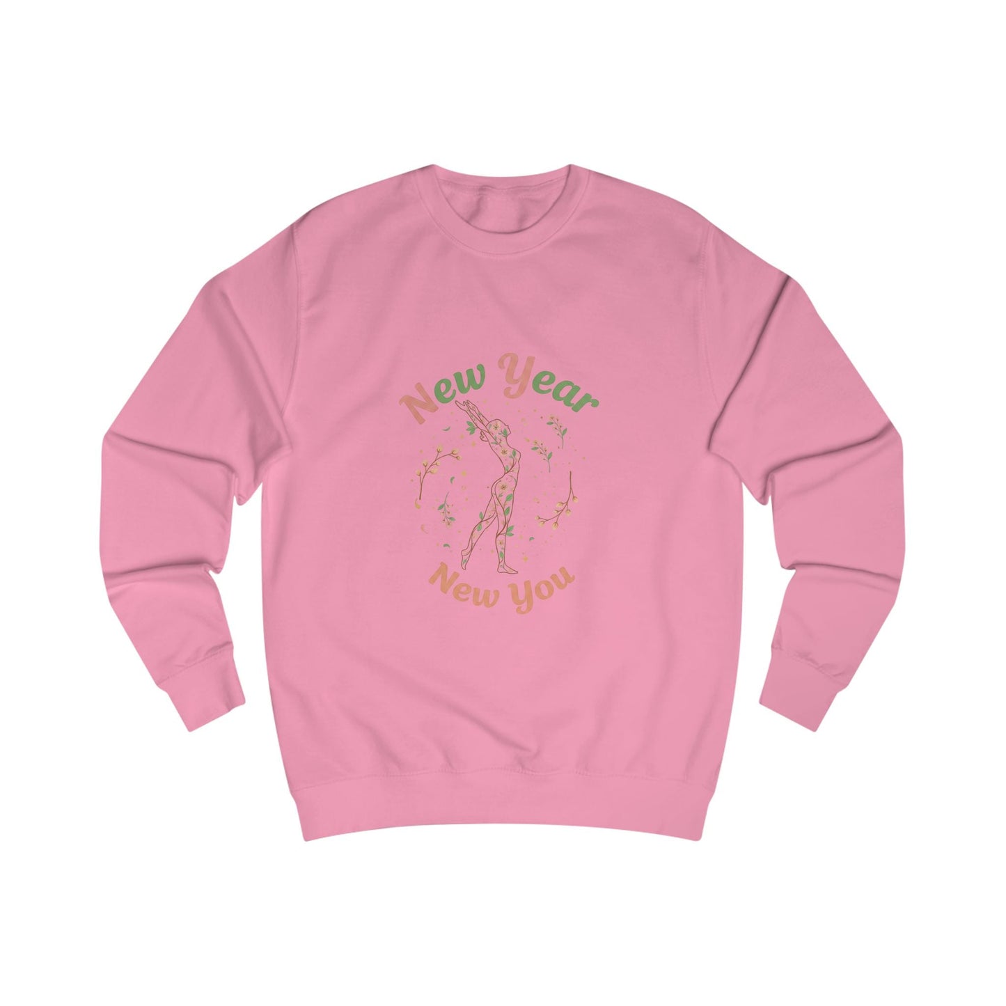 New Year New You Sweatshirt Motivational Holiday Crewneck - SJM Print Store