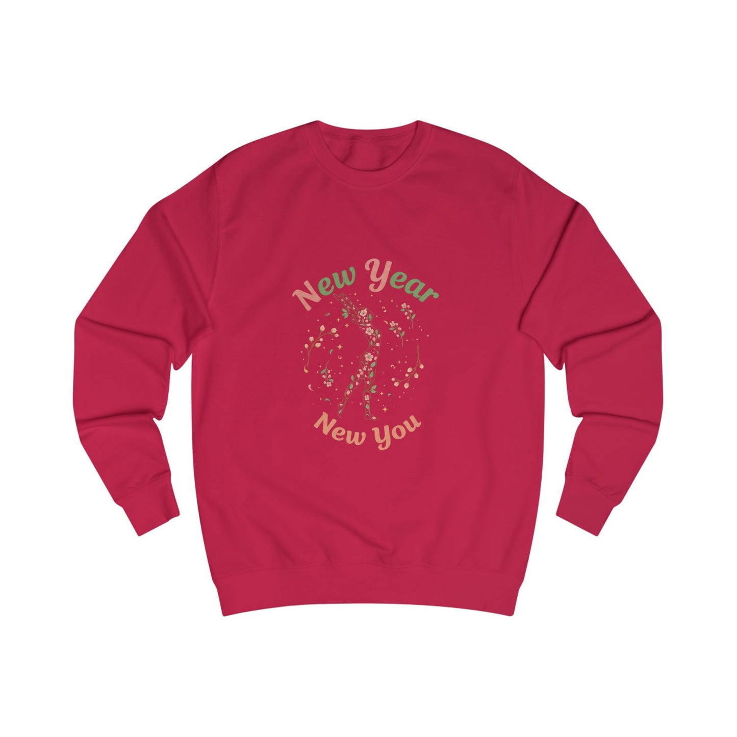 New Year New You Sweatshirt Motivational Holiday Crewneck - SJM Print Store