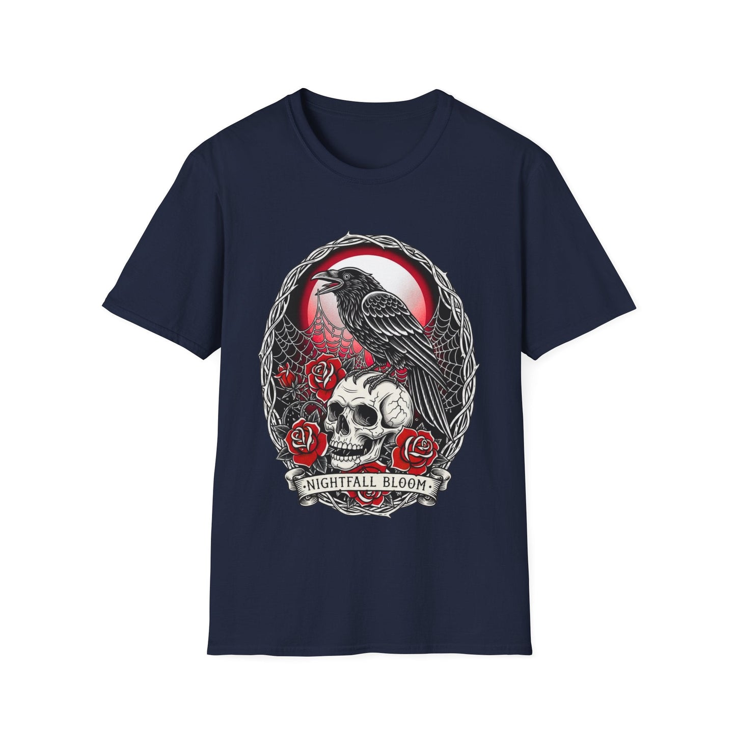 Nightfall Bloom Gothic Tee - SJM Print Store