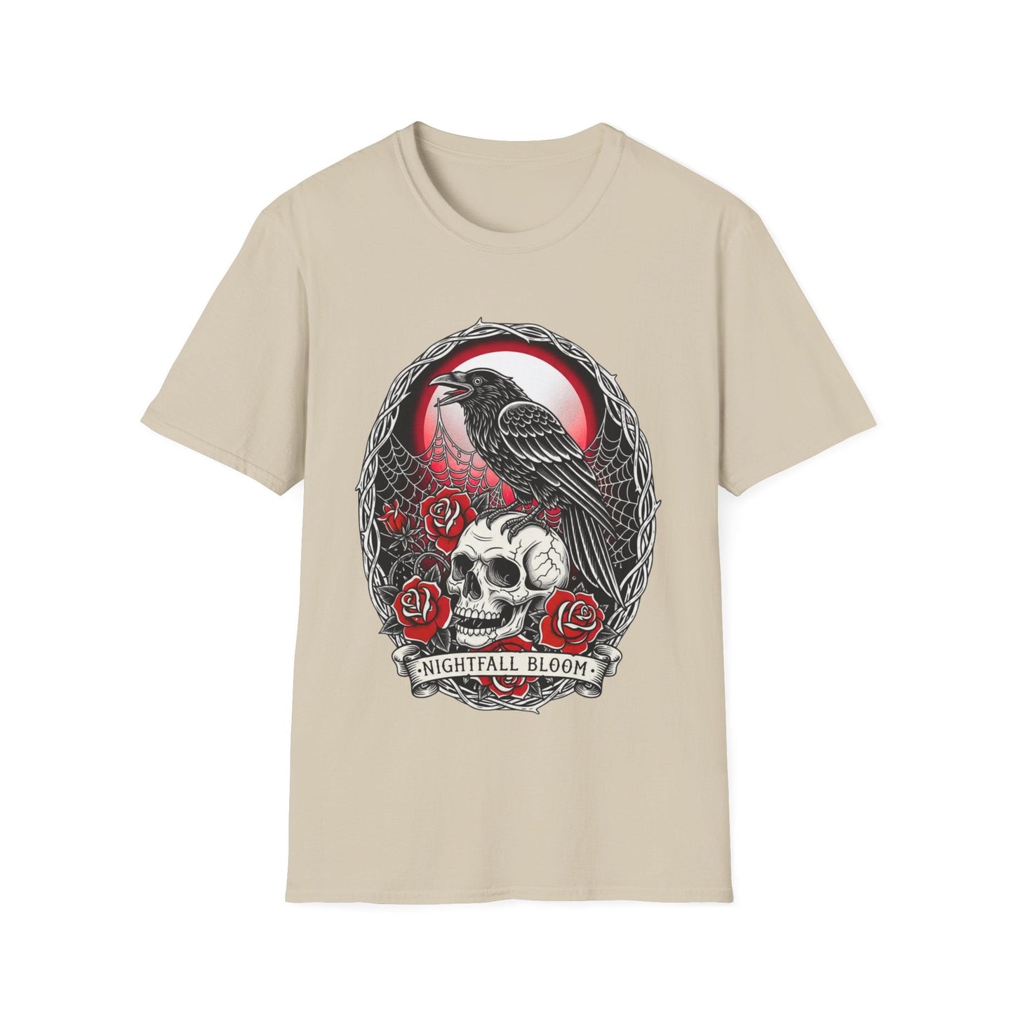 Nightfall Bloom Gothic Tee - SJM Print Store