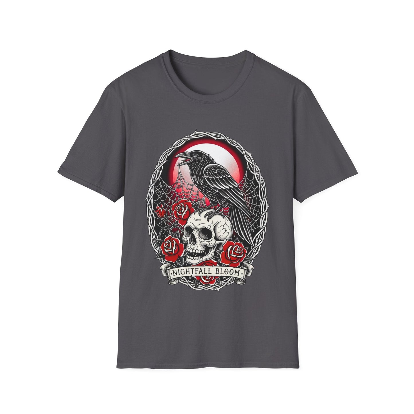 Nightfall Bloom Gothic Tee - SJM Print Store