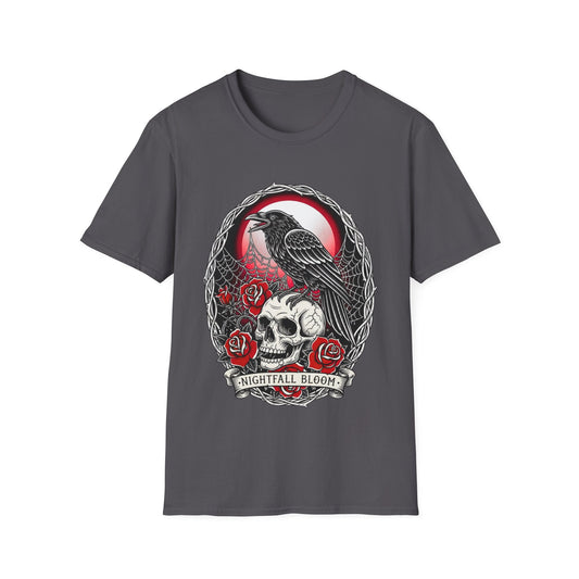 Nightfall Bloom Gothic Tee - SJM Print Store