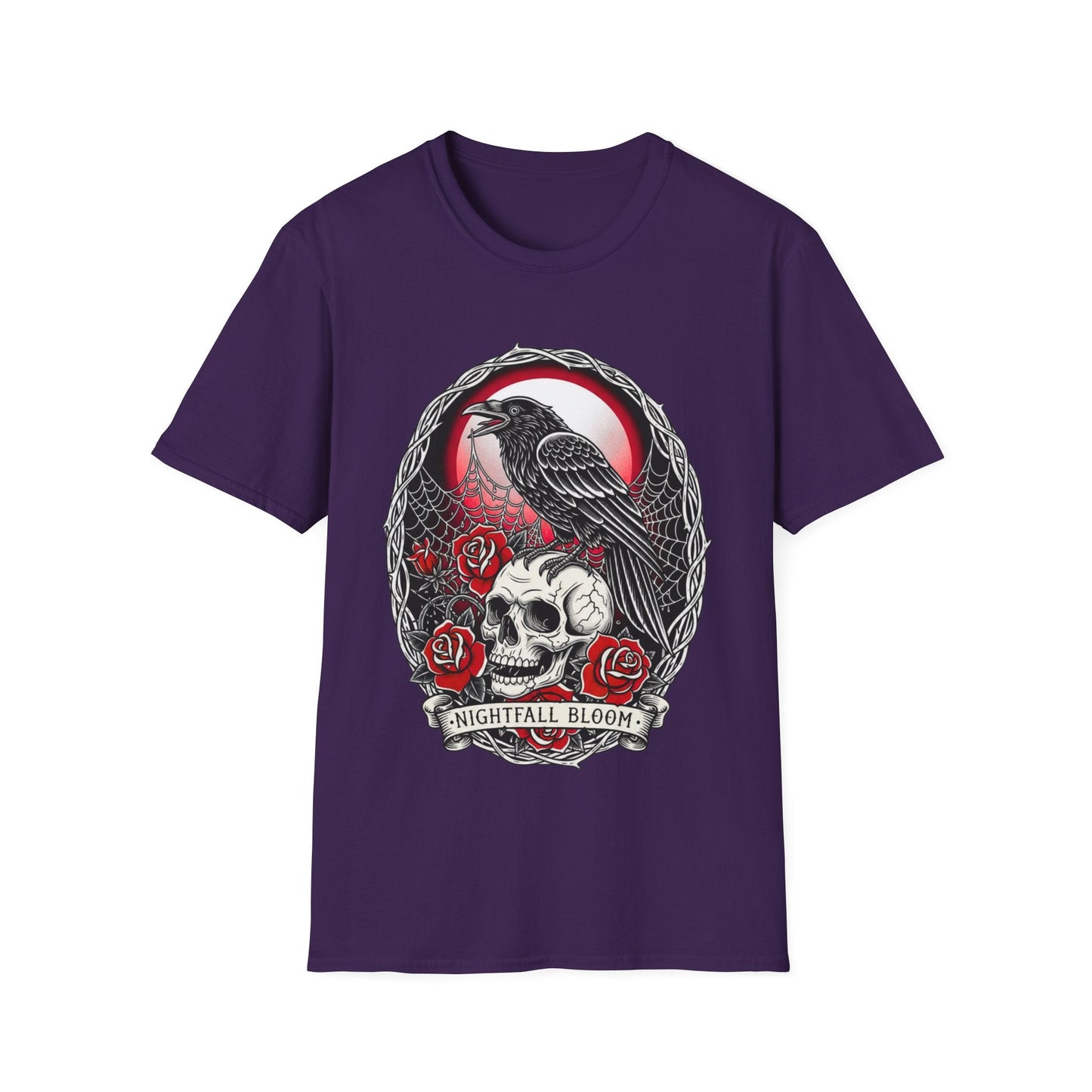 Nightfall Bloom Gothic Tee - SJM Print Store