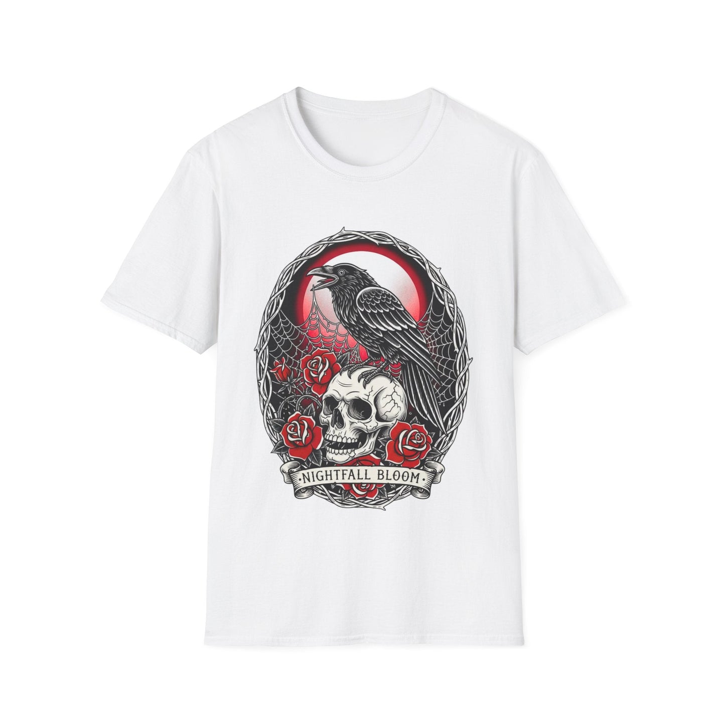 Nightfall Bloom Gothic Tee - SJM Print Store