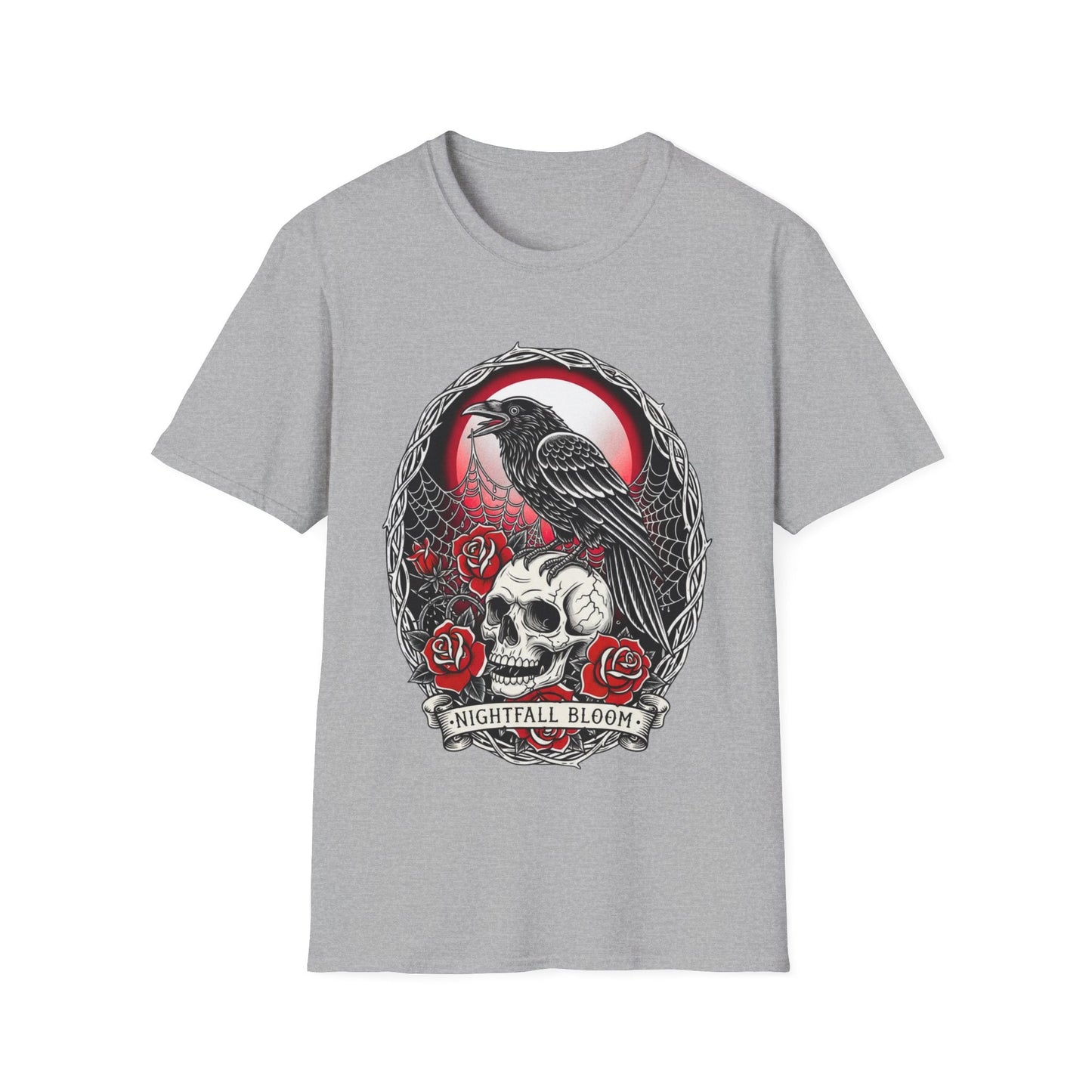 Nightfall Bloom Gothic Tee - SJM Print Store