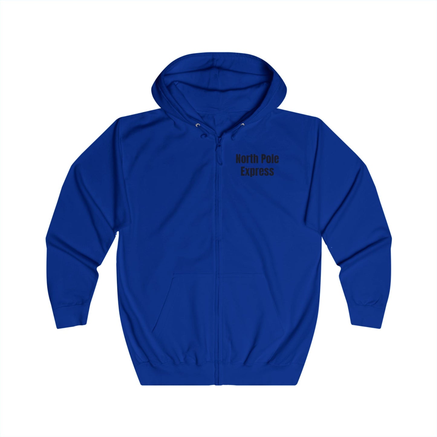 North Pole Express Motocross Zip Hoodie - SJM Print Store