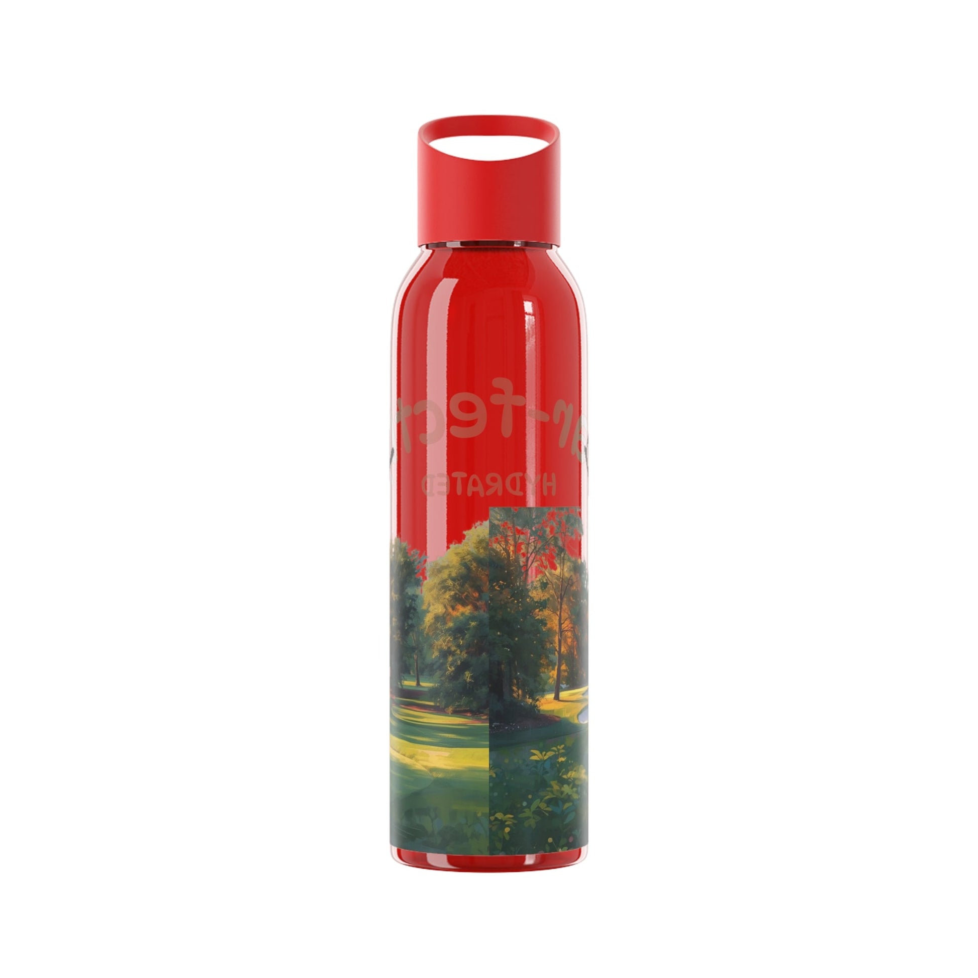 Par - fectly Hydrate Golf Water Bottle â€” Golf Scene Design in a range of colours - SJM Print Store