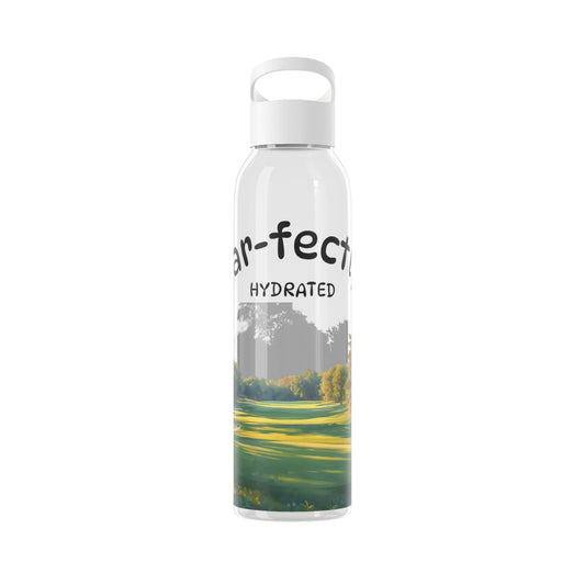 Par - fectly Hydrate Golf Water Bottle â€” Golf Scene Design in a range of colours - SJM Print Store