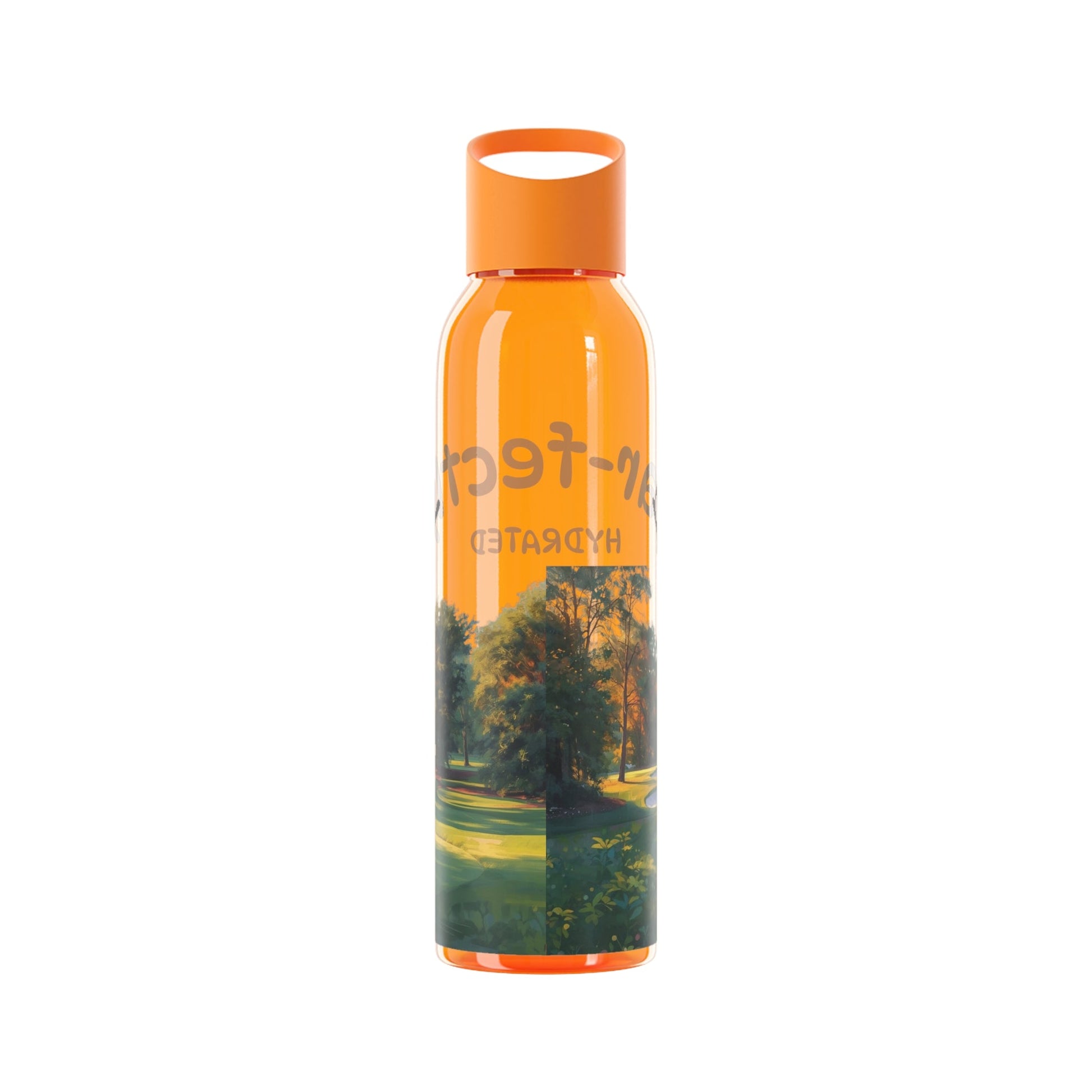 Par - fectly Hydrate Golf Water Bottle â€” Golf Scene Design in a range of colours - SJM Print Store