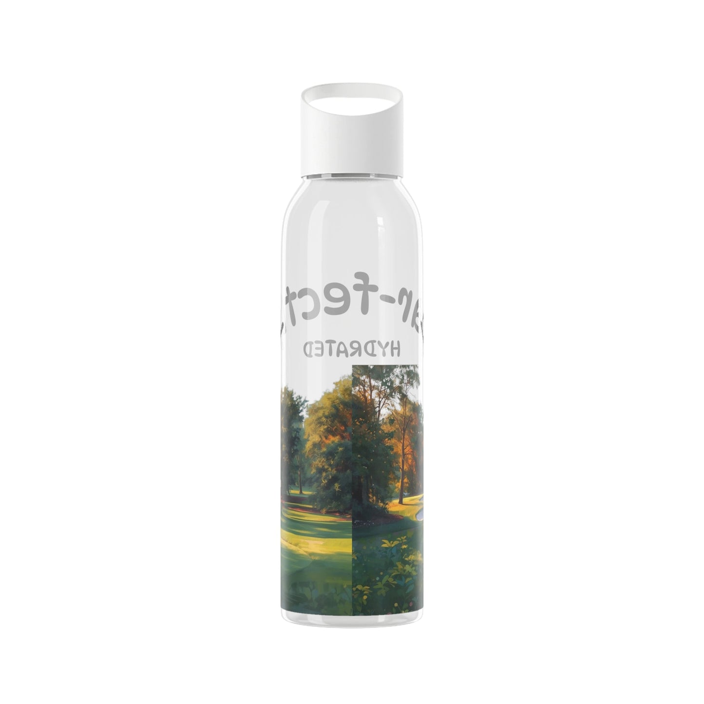Par - fectly Hydrate Golf Water Bottle â€” Golf Scene Design in a range of colours - SJM Print Store