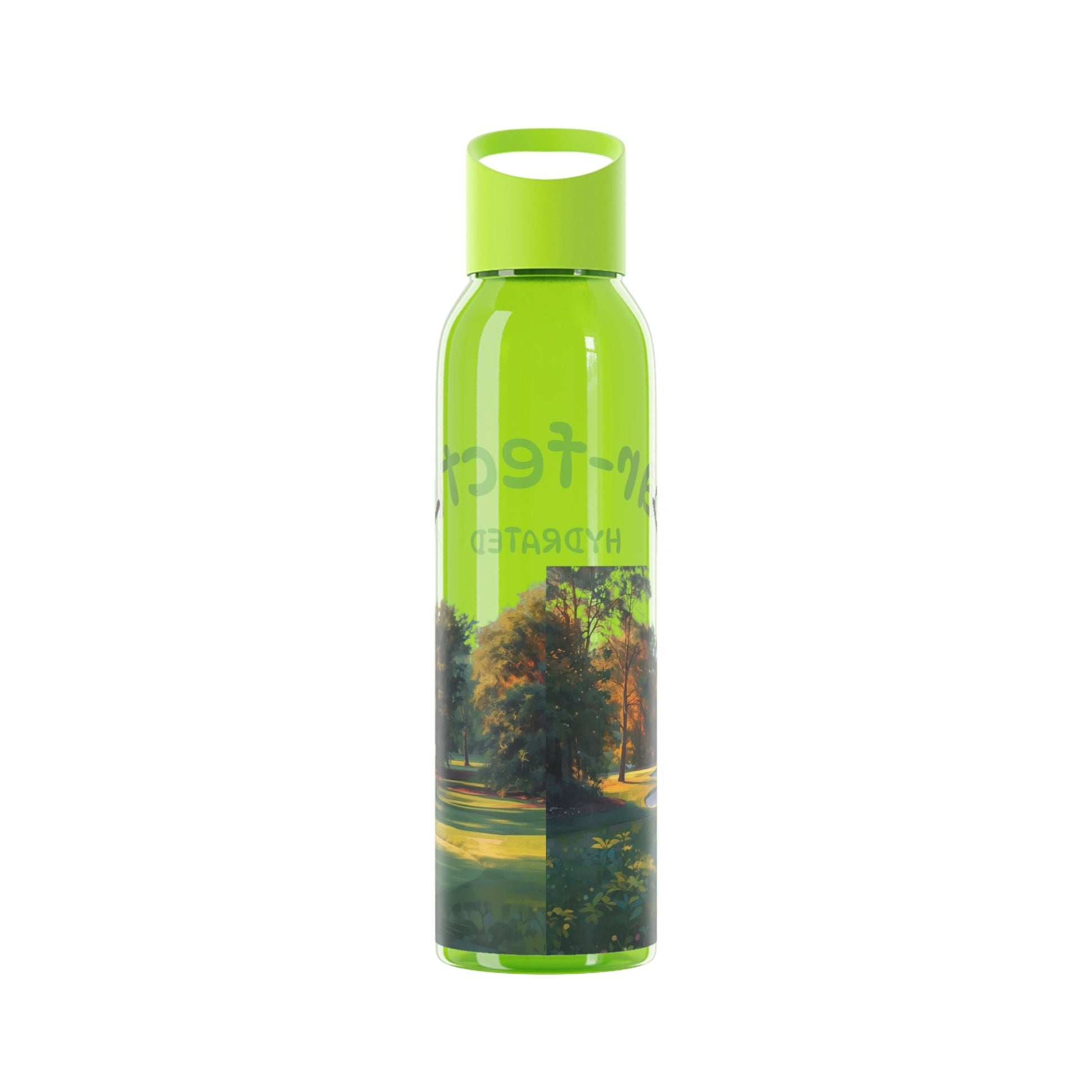 Par - fectly Hydrate Golf Water Bottle â€” Golf Scene Design in a range of colours - SJM Print Store
