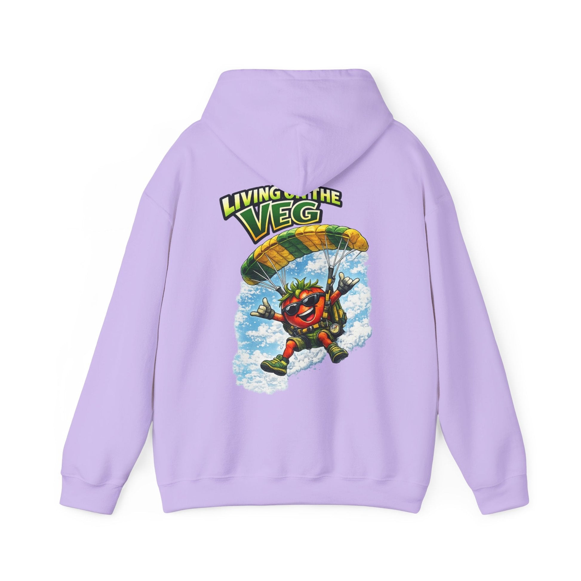 Parachuting Tomato Hoodie - SJM Print Store
