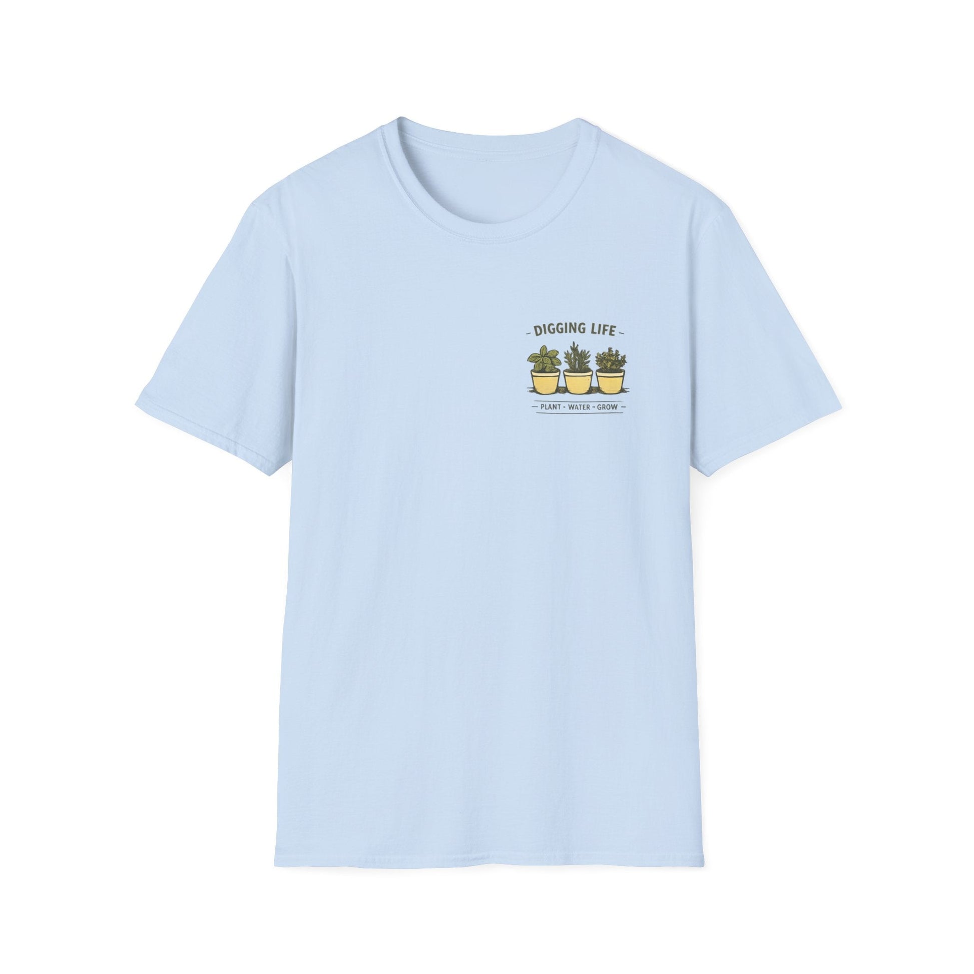 Plant Lover Digging Life Graphic T‑Shirt - SJM Print Store