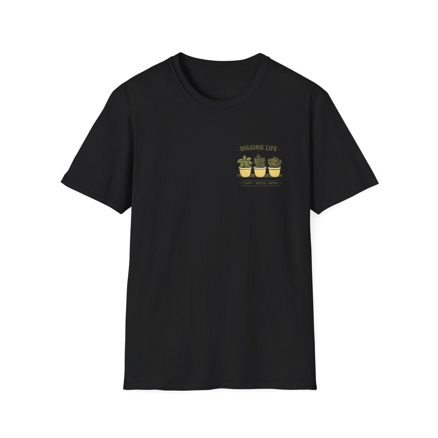 Plant Lover Digging Life Graphic T‑Shirt - SJM Print Store