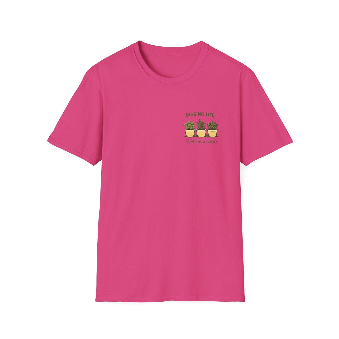 Plant Lover Digging Life Graphic T‑Shirt - SJM Print Store