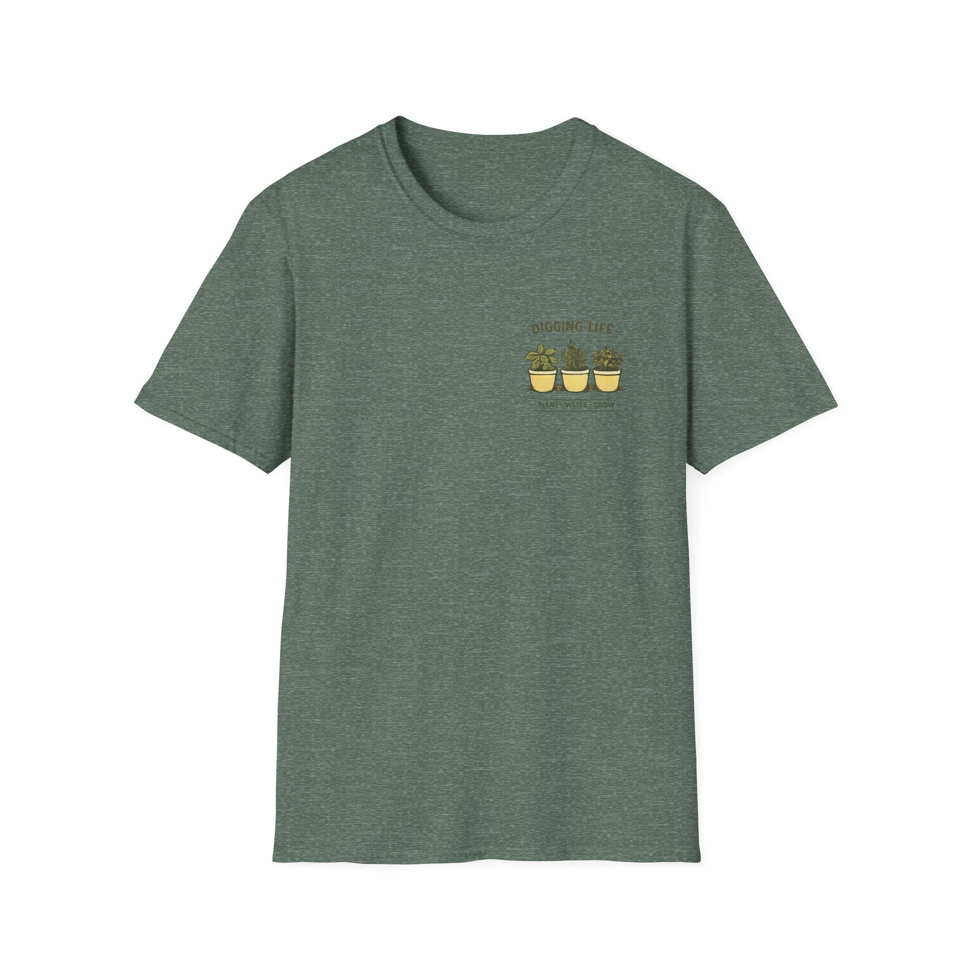 Plant Lover Digging Life Graphic T‑Shirt - SJM Print Store