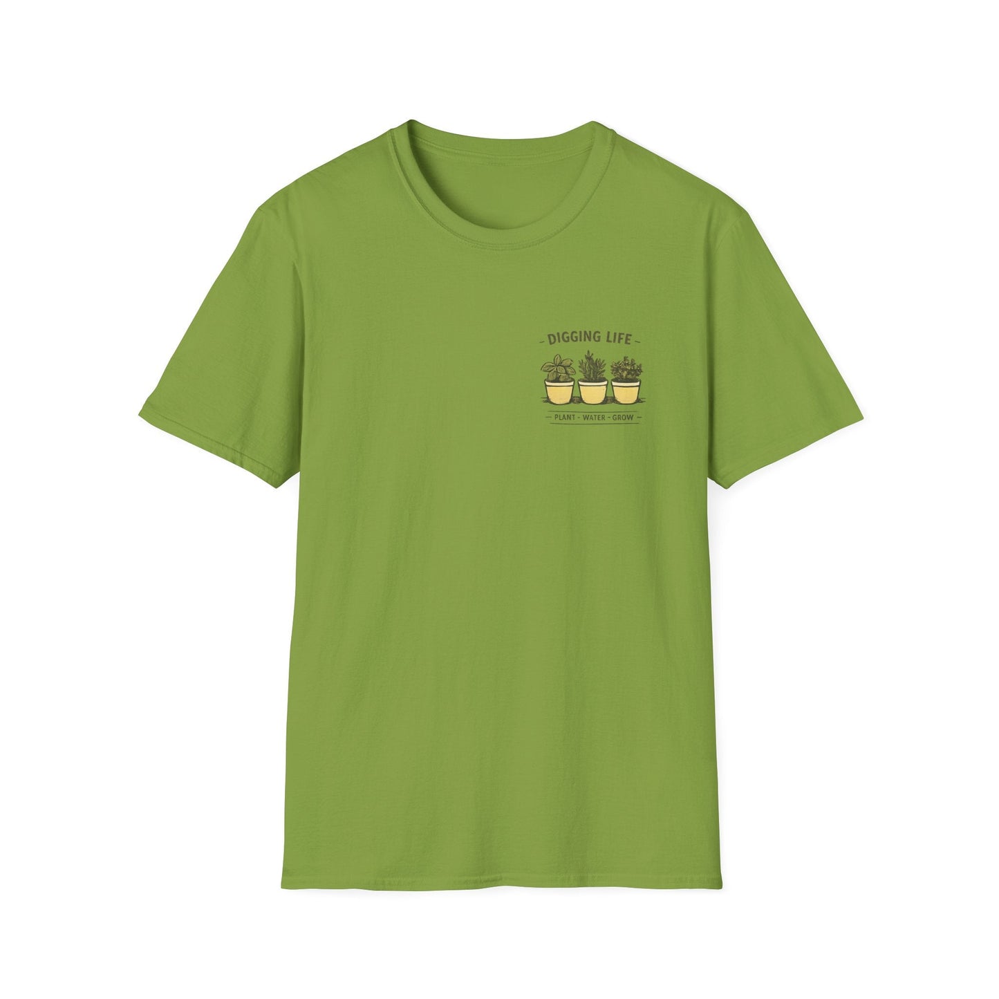 Plant Lover Digging Life Graphic T‑Shirt - SJM Print Store