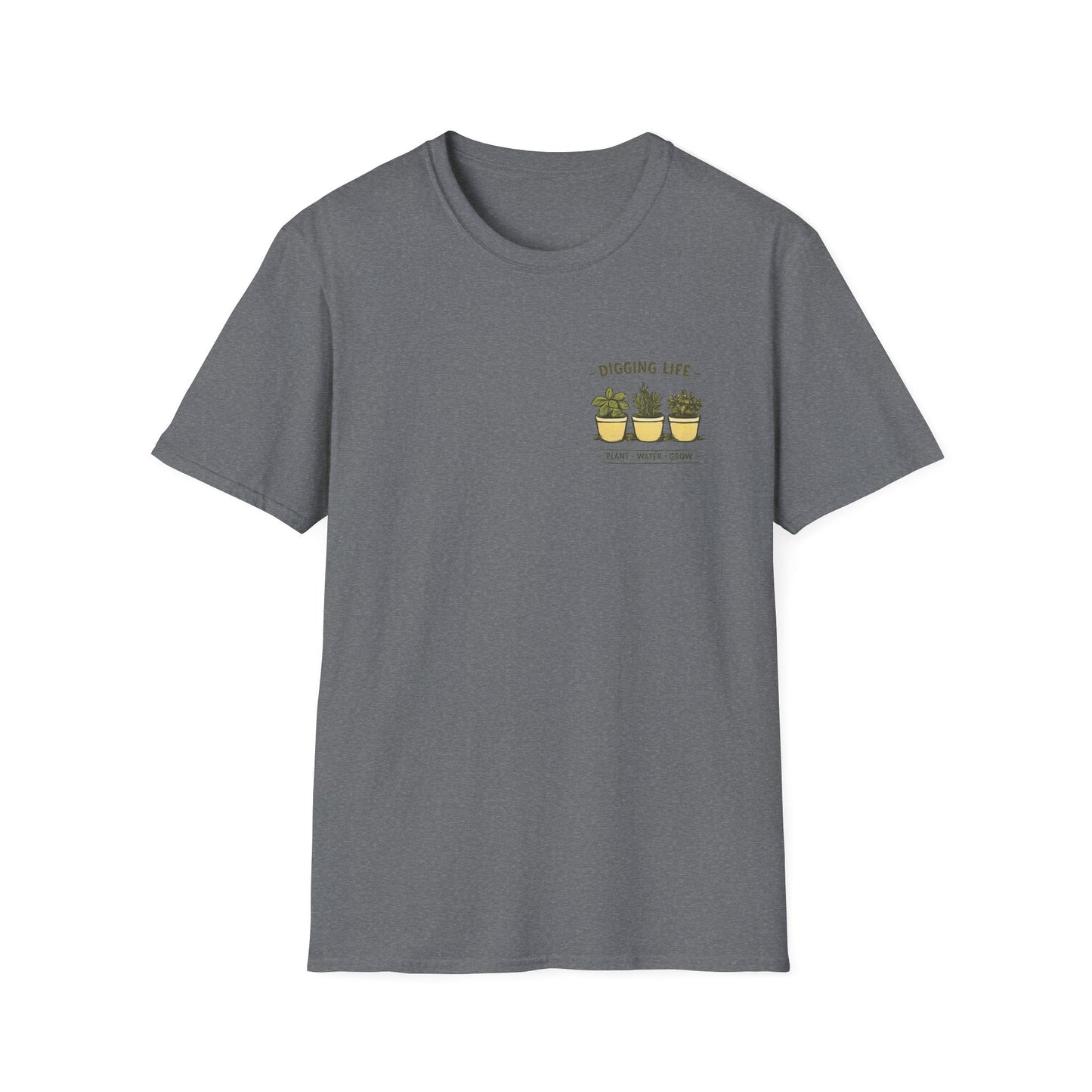 Plant Lover Digging Life Graphic T‑Shirt - SJM Print Store