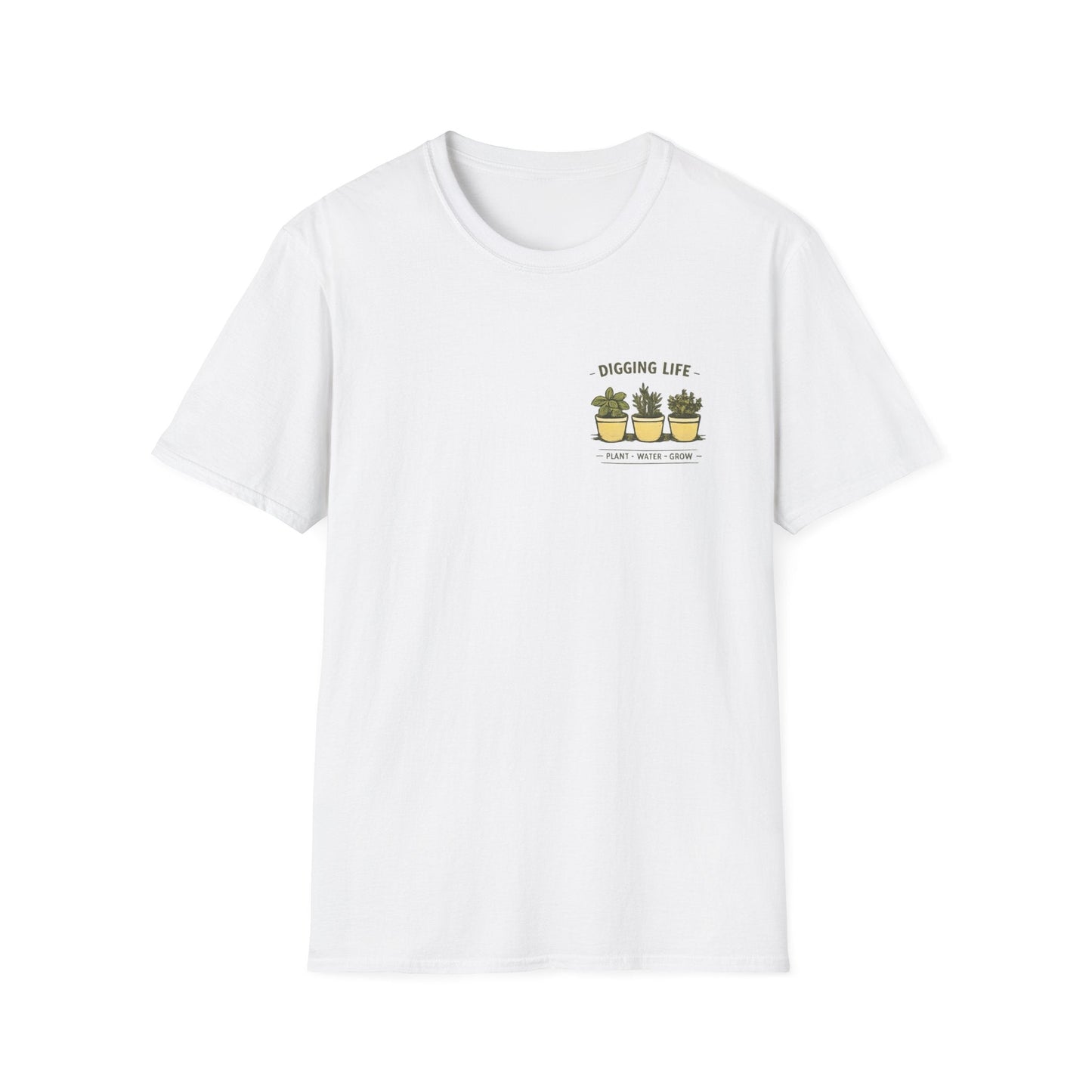 Plant Lover Digging Life Graphic T‑Shirt - SJM Print Store