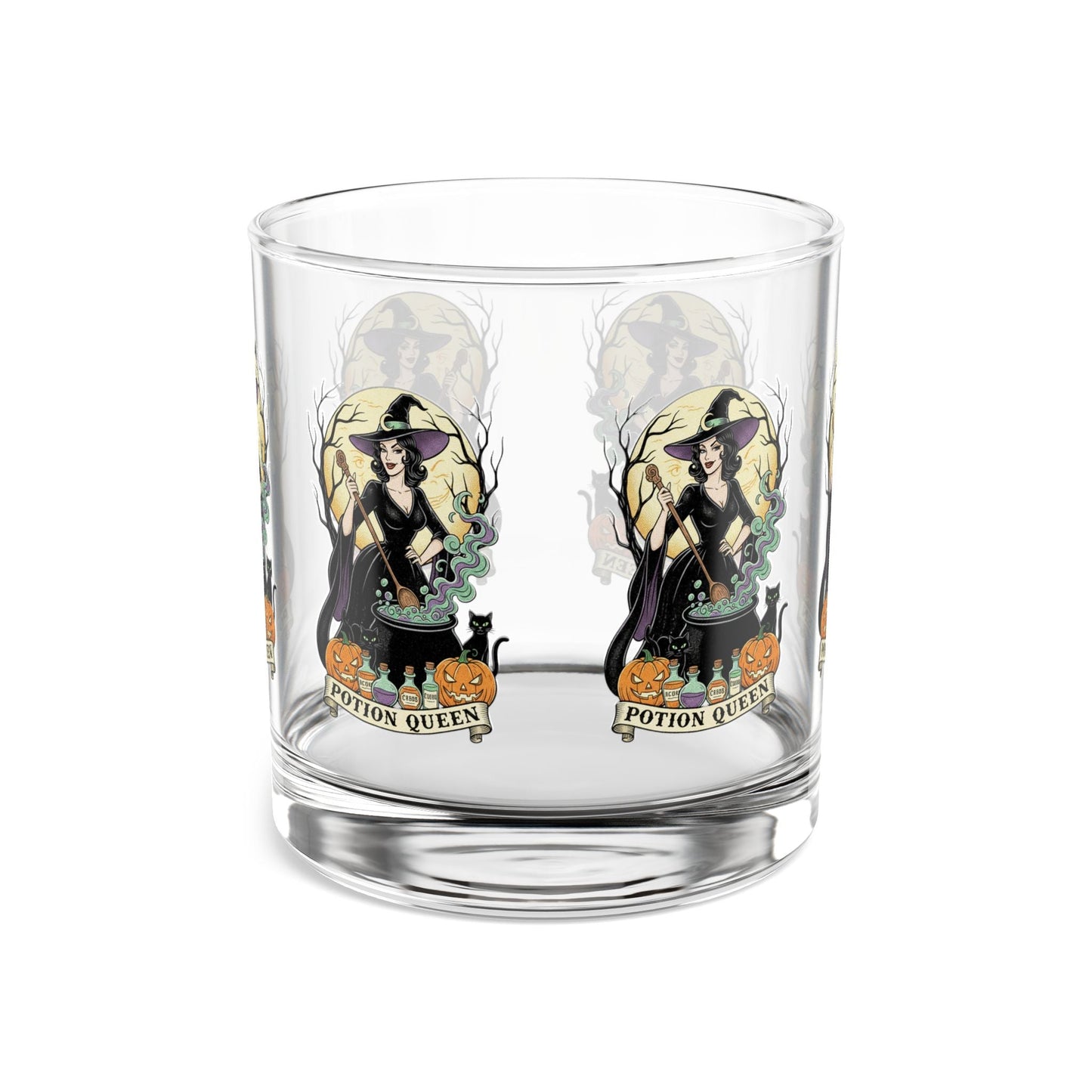 Potion Queen Witch Rocks Glass - SJM Print Store