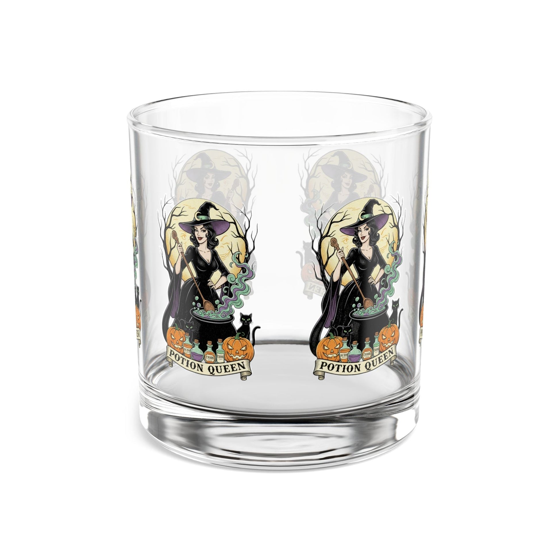 Potion Queen Witch Rocks Glass - SJM Print Store