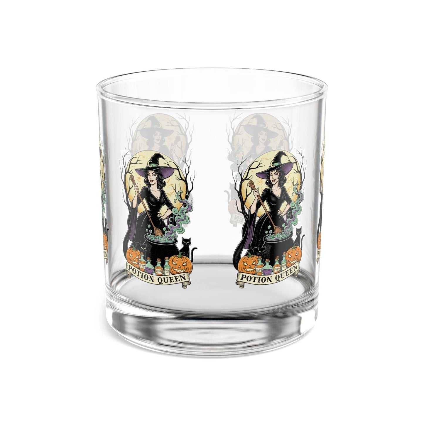 Potion Queen Witch Rocks Glass - SJM Print Store