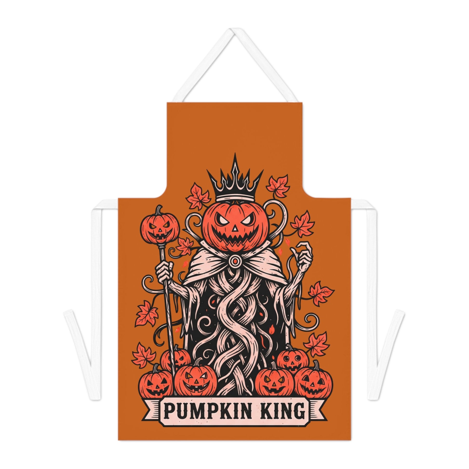 Pumpkin King Halloween Apron - SJM Print Store