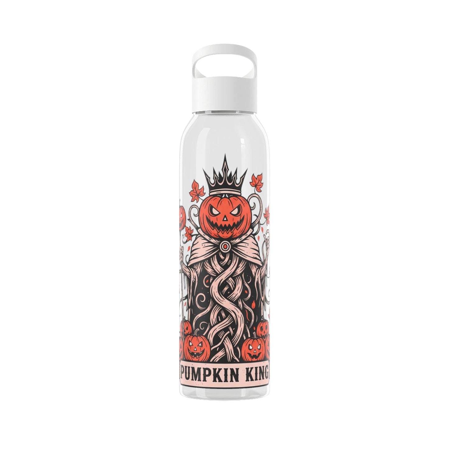 Pumpkin King Halloween Water Bottle - SJM Print Store