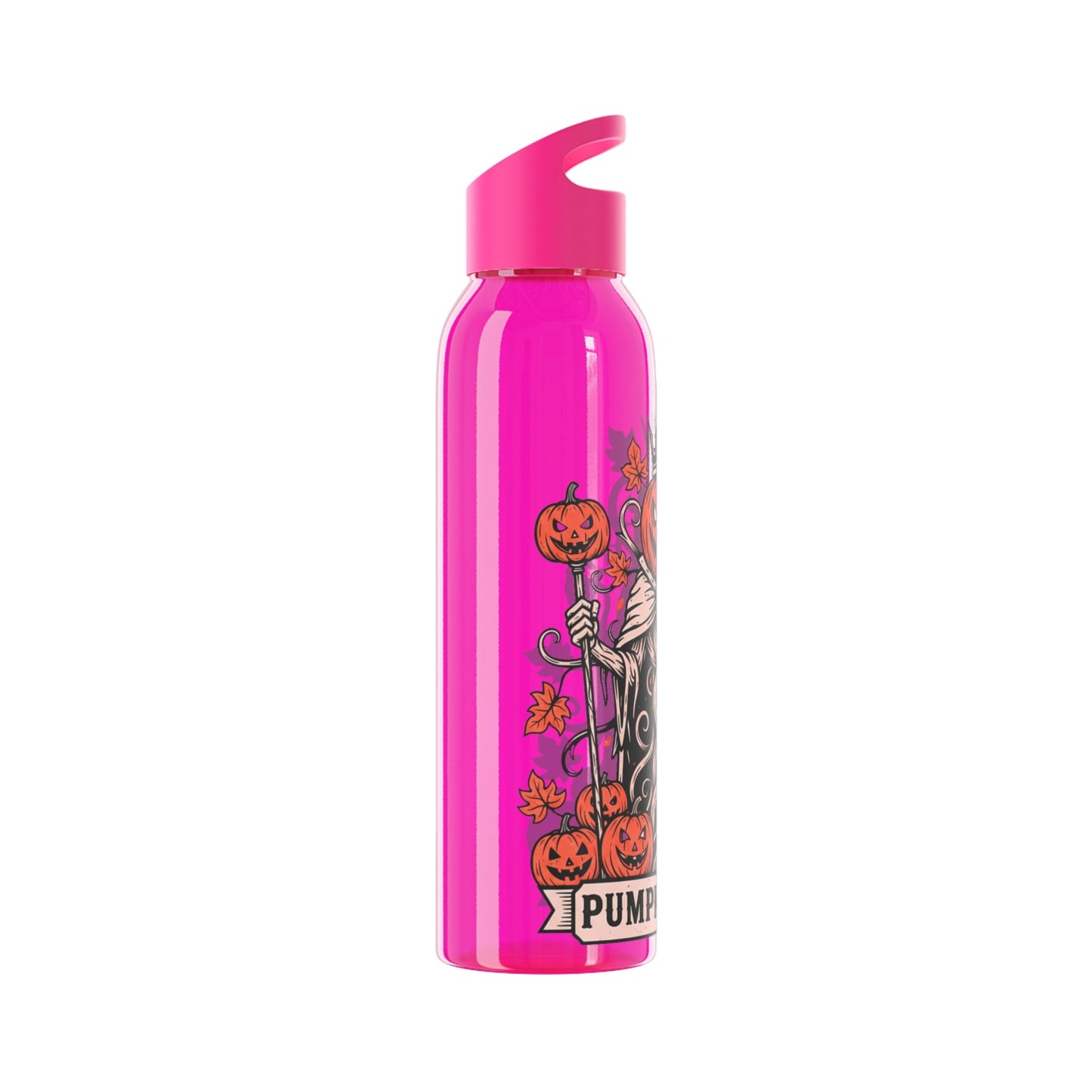 Pumpkin King Halloween Water Bottle - SJM Print Store