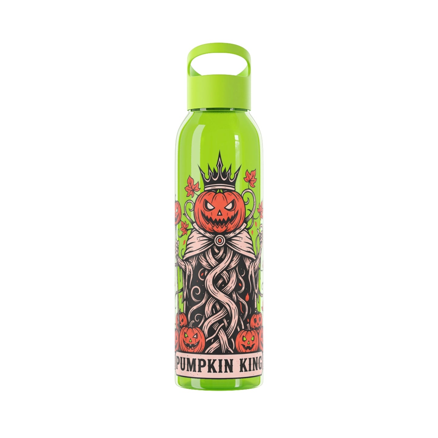 Pumpkin King Halloween Water Bottle - SJM Print Store