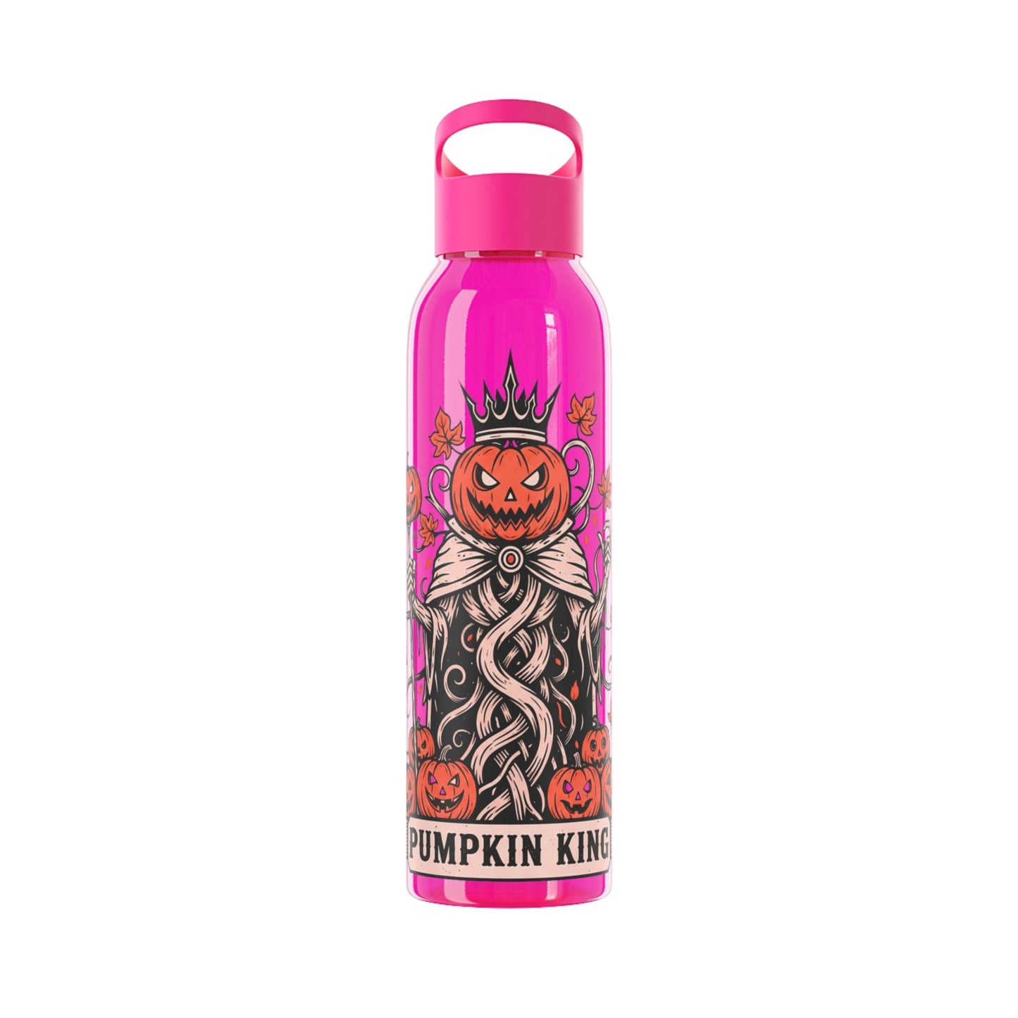 Pumpkin King Halloween Water Bottle - SJM Print Store