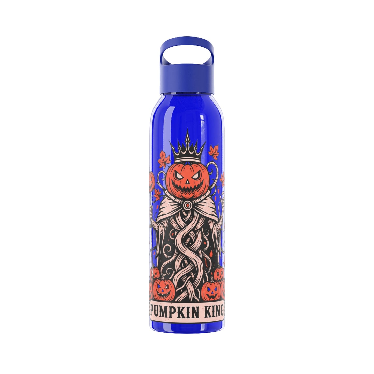Pumpkin King Halloween Water Bottle - SJM Print Store