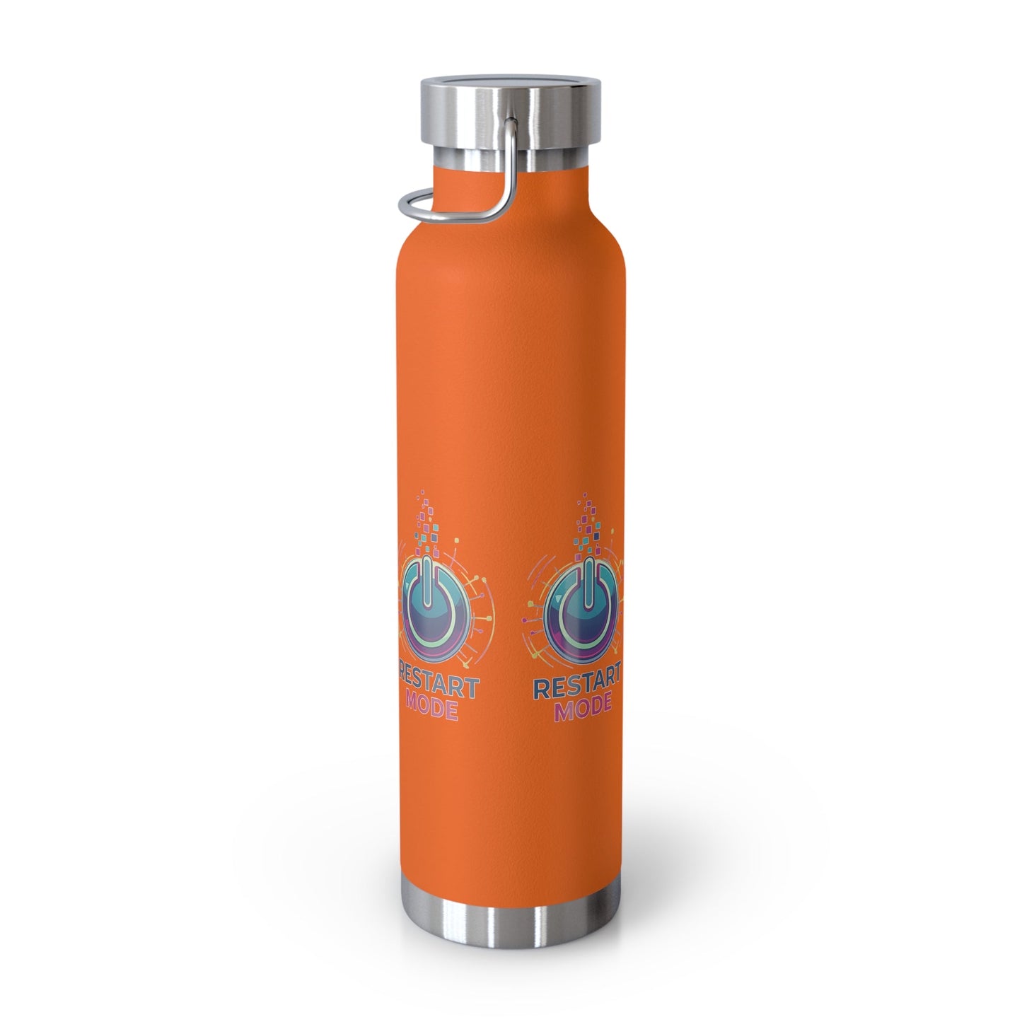 Restart Mode Insulated Water Bottle | Stainless Steel Travel Flask | Double Wall Vacuum Bottle | Hiking & Outdoor Lifestyle Flask - SJM Print Store